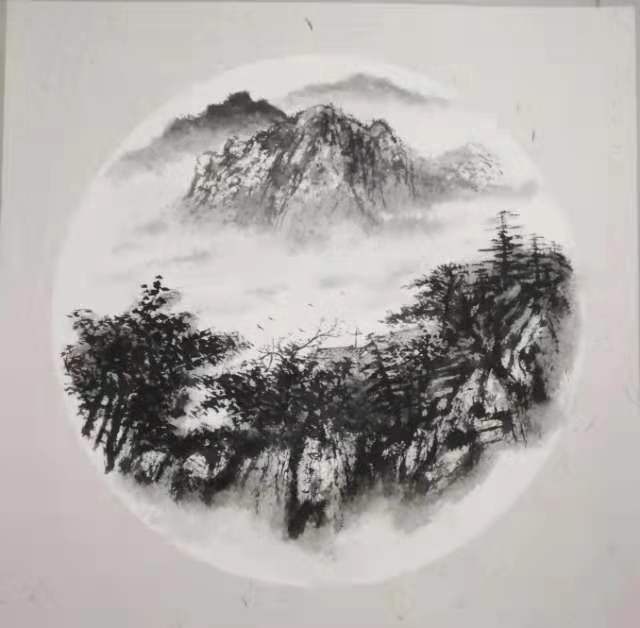 葛建中2021最新水墨山水画