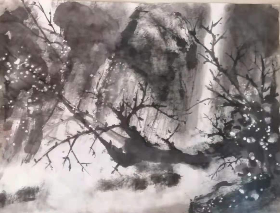 葛建中2021最新水墨山水画