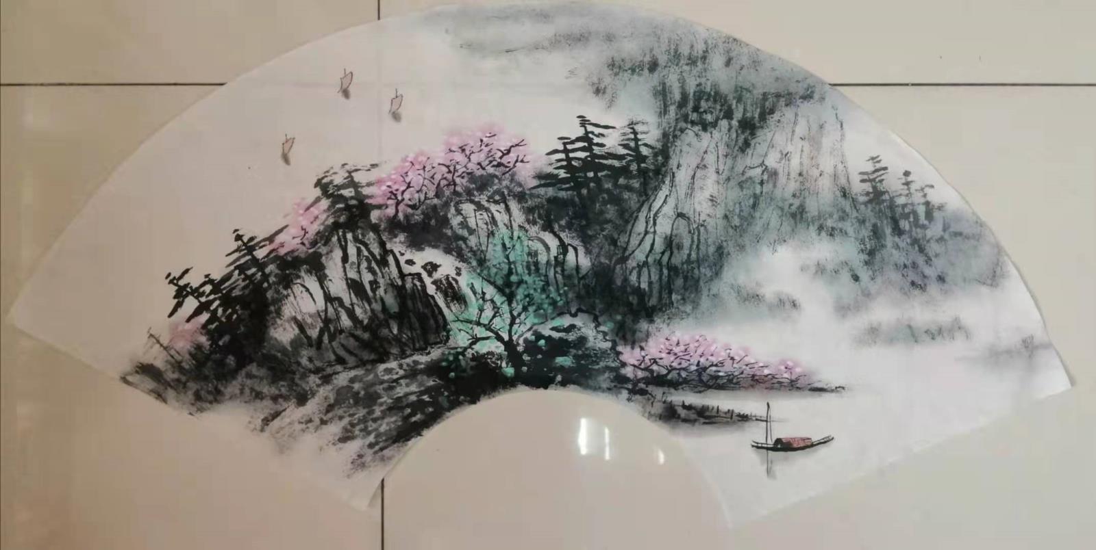 葛建中2021最新水墨山水画