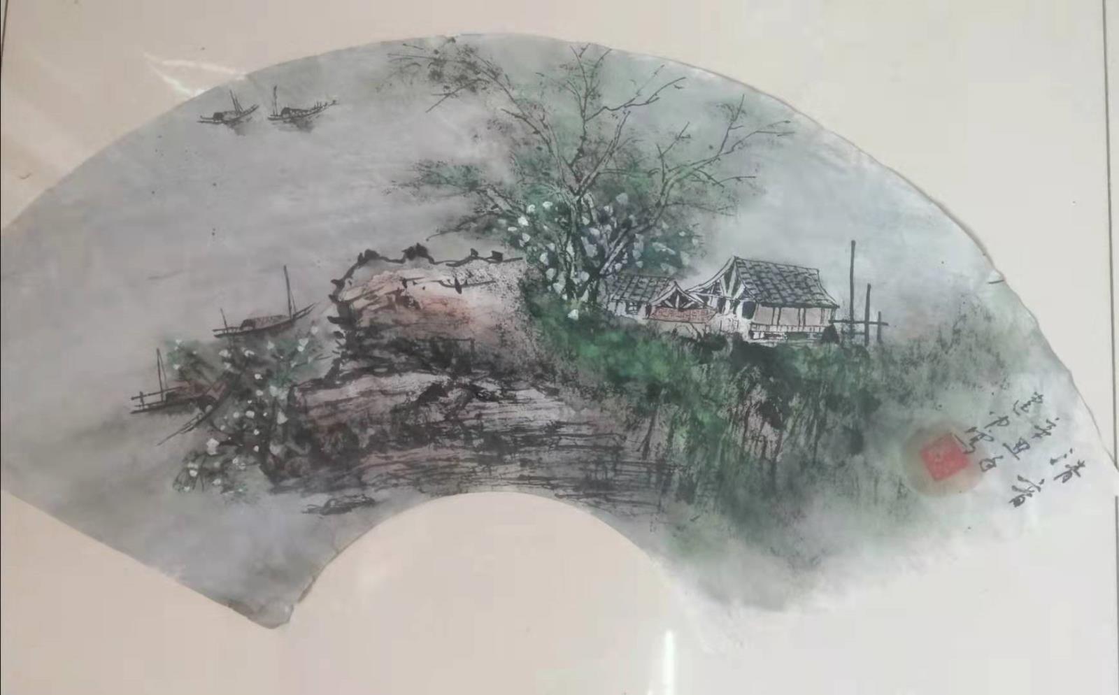 葛建中2021最新水墨山水画