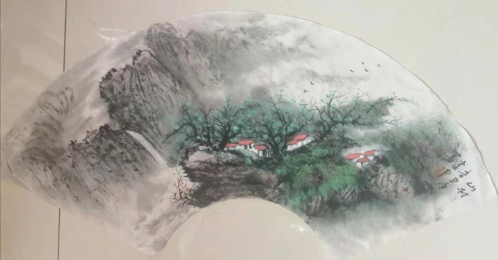 葛建中2021最新水墨山水画