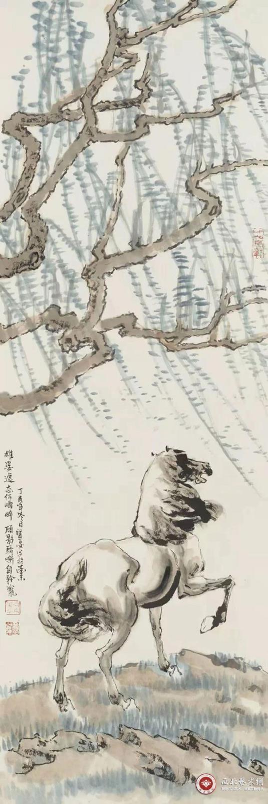 当代画马名家黄贤安