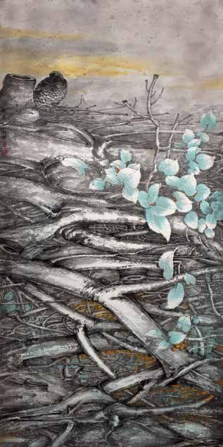 第四届“芰荷玄同·中国女画家协会庆祝建党103周年作品大展”（四）